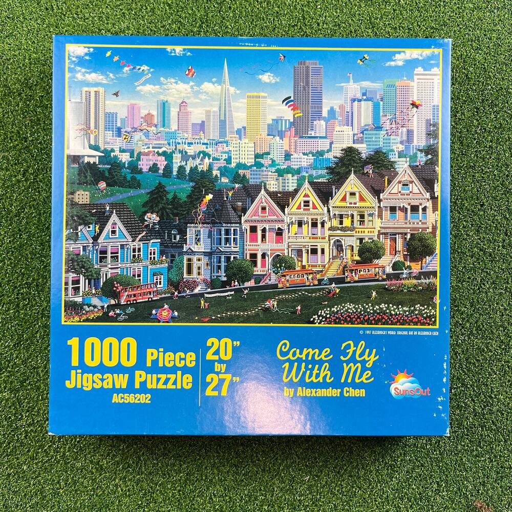 Sure-Lox Come Fly With Me 1000 Piece Jigsaw Puzzle